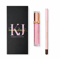 Kiss Me Twice w/ Misbehaving lip liner  (dark brown)